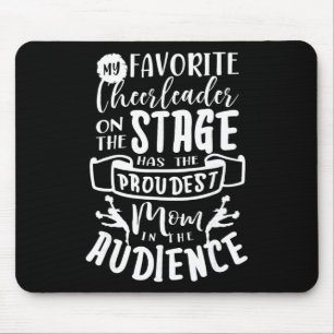Cheerleader Mom Cheerleading Cheering Squad Cheer Mouse Pad