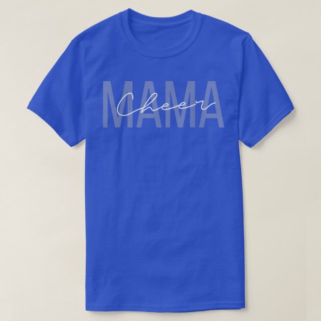 Cheerleader Mum  Cheer Mum Mama Mother  T-Shirt (Design Front)