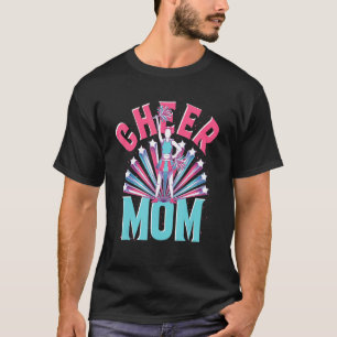 Cheerleader Mum Cheer Practice Mothers Day Cheerle T-Shirt