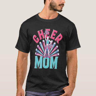 Cheerleader Mum Cheer Practice Mothers Day Cheerle T-Shirt
