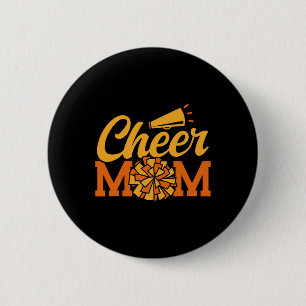 Cheerleader Mum Cheerleading Cheer Mum _1 6 Cm Round Badge