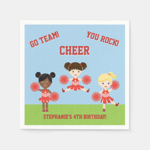 Cheerleader Party Napkin
