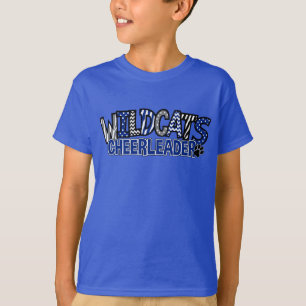 CHEERLEADER Paw Kids SS Royal Tee