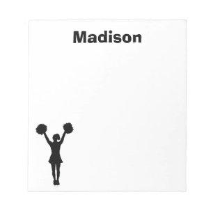 Cheerleader Personalised Notepad