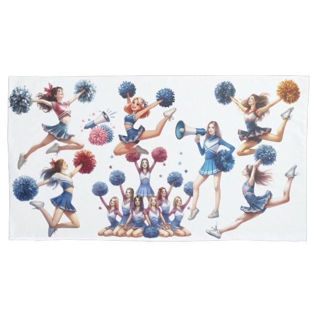 Cheerleader  pillowcase (Front)