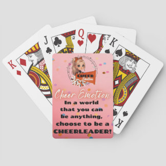 Cheerleader Playing Cards