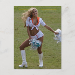 Cheerleader Postcard