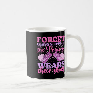 Cheerleader Princess Wears Cheer Shoes Cheerleadin Coffee Mug