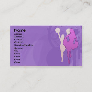 CHEERLEADER PROFILE CARDS