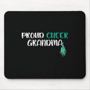 Cheerleader Proud Cheer Grandma Cheerleading  Mouse Pad