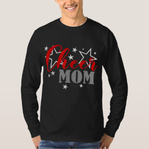 Cheerleader Proud Cheer Mum Pride Sports Supporter T-Shirt