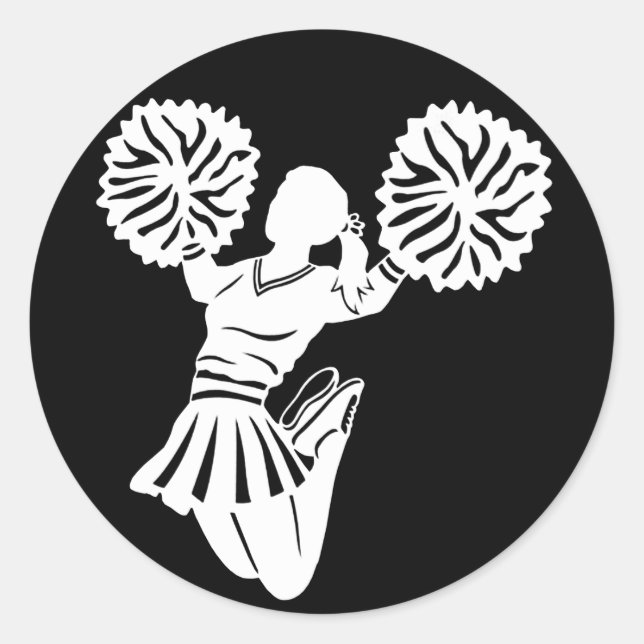 Cheerleader stickers (Front)