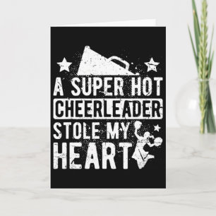 Cheerleader Stole My Heart Cheer Boyfriend Of A Ch Card