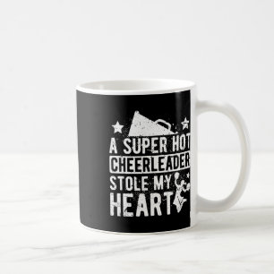 Cheerleader Stole My Heart Cheer Boyfriend Of A Ch Coffee Mug