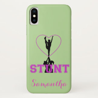 Cheerleader Stunt iPhone X case