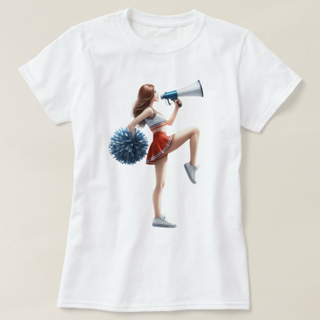 Cheerleader  T-Shirt (Design Front)