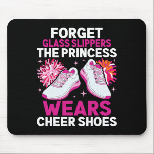 Cheerleader The Princess Wears Cheer Shoes Cheerle Mouse Pad