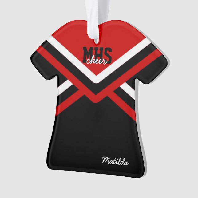 Cheerleader Uniform Acrylic Ornaments (Front)