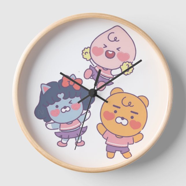 Cheerleaders Clock (Front)