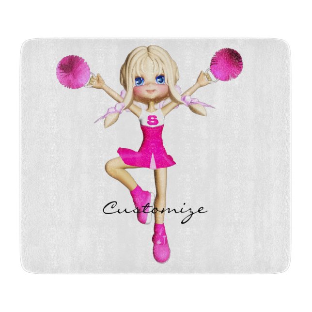Cheerleaders Gonna Cheer Thunder_Cove Cutting Board (Front)