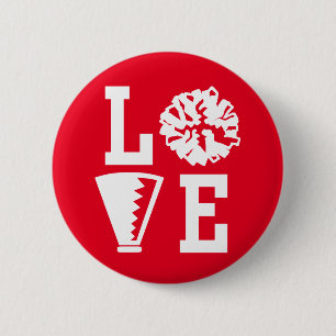 Cheerleaders Love Badge