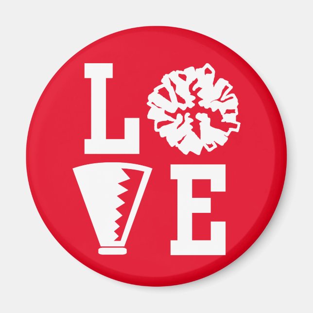 Cheerleaders Love Magnet (Front)