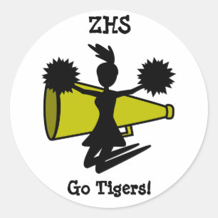 Cheerleader's Stickers