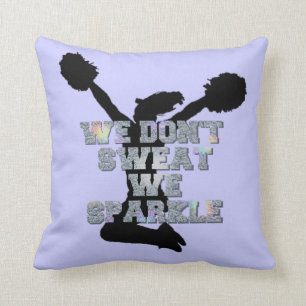 Cheerleaders we sparkle cushion
