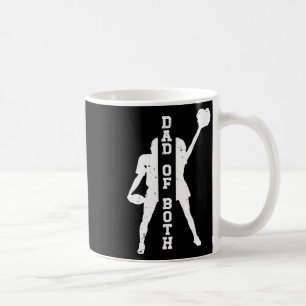 Cheerleading And Footll Dad For Father's Day Dad O Coffee Mug
