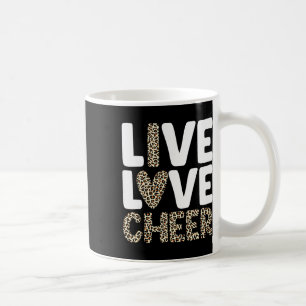 Cheerleading Art For Women Girls Cheer Squad Cheer Coffee Mug