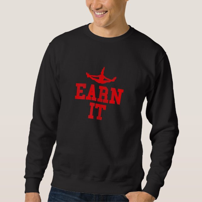 Cheerleading Cheer Coach Sweatshirt (Front)