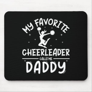 Cheerleading Cheer Dad Shirt Pride Fathers Day Men Mouse Pad