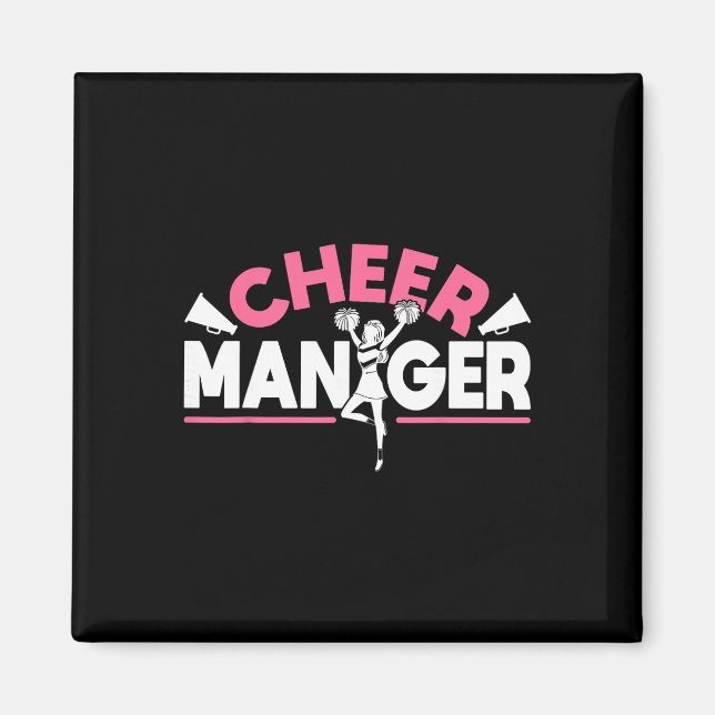 Cheerleading Cheer Manager  Magnet (Front)