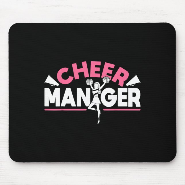 Cheerleading Cheer Manager  Mouse Pad (Front)