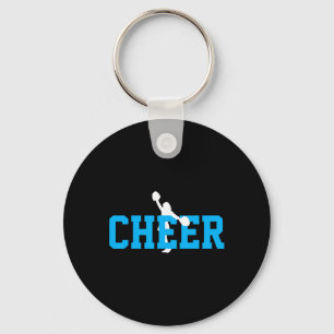 Cheerleading Cheering Squad Tee Gift Key Ring