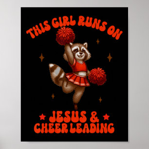 Cheerleading Cheerleader Cheer Lady Cheer Squad Wo Poster
