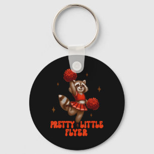 Cheerleading Cheerleader Cheer Lady Pretty Little  Key Ring