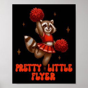 Cheerleading Cheerleader Cheer Lady Pretty Little  Poster