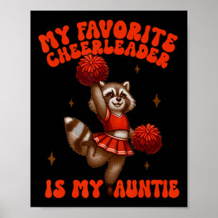 Cheerleading Cheerleader Favourite Cheerleader Is Poster