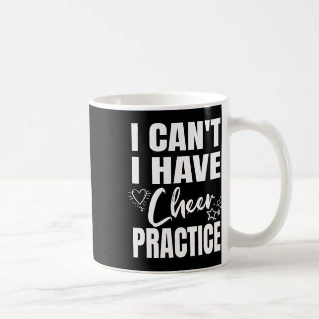 Cheerleading Cheerleader Stuff Cheer Squad Practic Coffee Mug (Right)