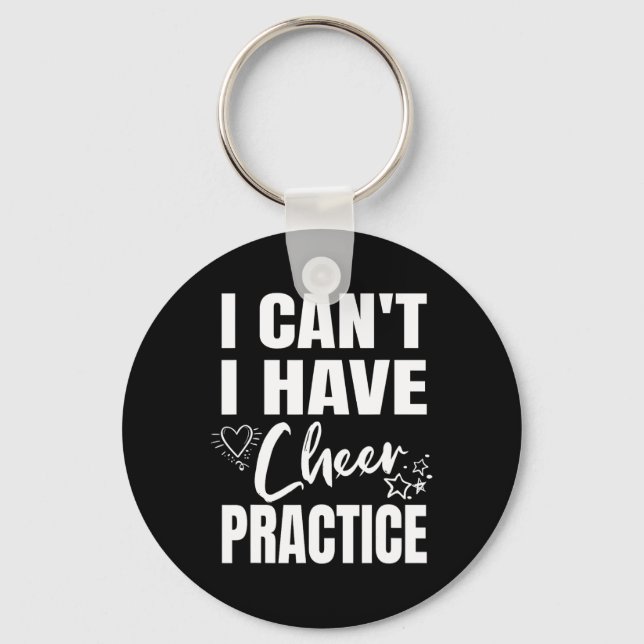 Cheerleading Cheerleader Stuff Cheer Squad Practic Key Ring (Front)
