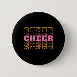 Cheerleading Cheerleaders 6 Cm Round Badge