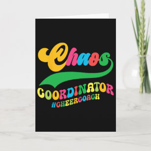 Cheerleading Coach _10 Card