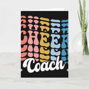 Cheerleading Coach _14  Card