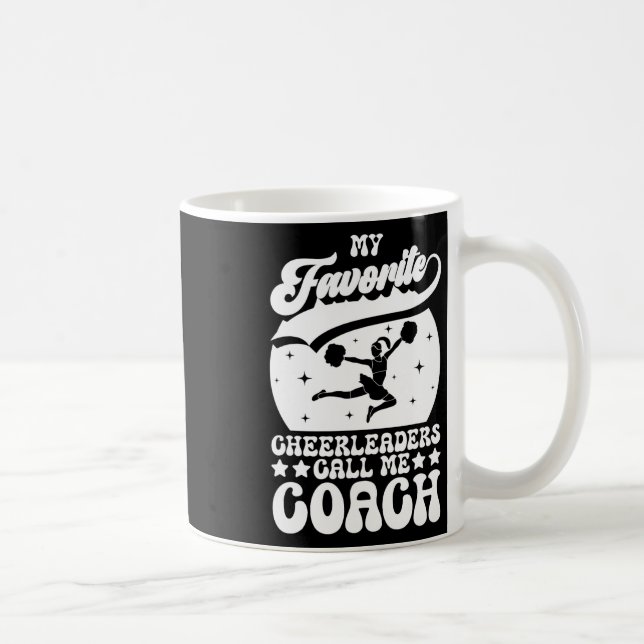 Cheerleading Coach _4  Coffee Mug (Right)