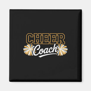 Cheerleading Coach Dedicated Team Mentor Role Mode Magnet