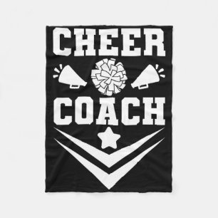 Cheerleading Coach Fleece Blanket