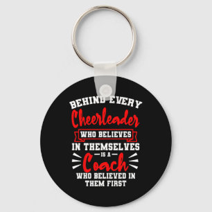 Cheerleading Coach Team Cheer Cheerleader Squad Ch Key Ring