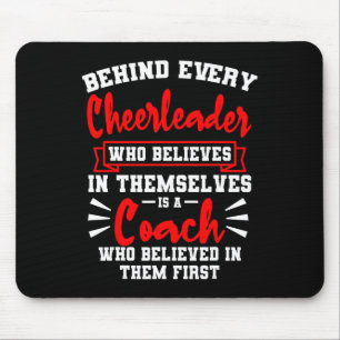 Cheerleading Coach Team Cheer Cheerleader Squad Ch Mouse Pad