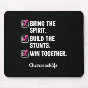 Cheerleading Coach Trainer School Cheerleader Chee Mouse Pad